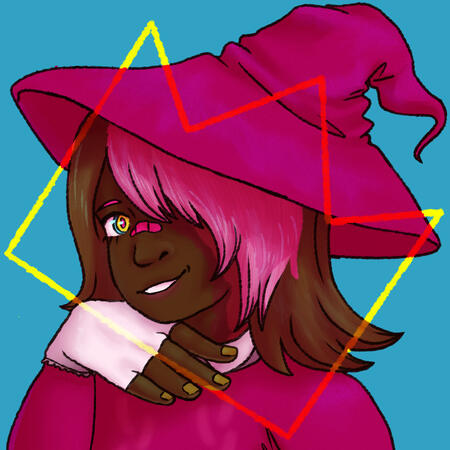 Icon (£15) An example icon, commissioned in late 2022. It features thinner line art than the previous example.