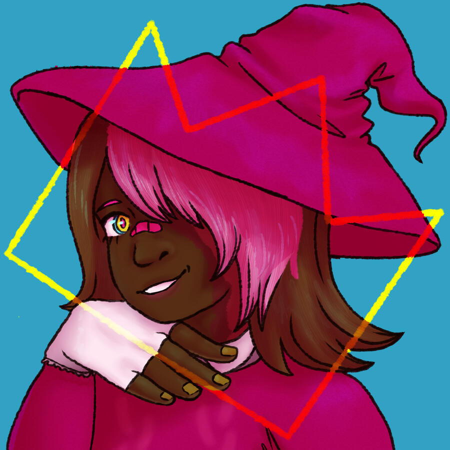 An example icon, commissioned in late 2022. It features thinner line art than the previous example.